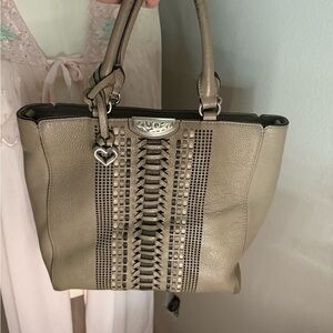 Brighton Tan Leather Tote Bag